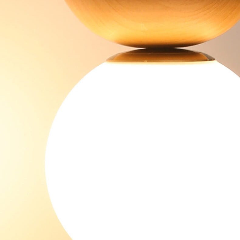 Simple Wooden LED Ceiling Zen Light