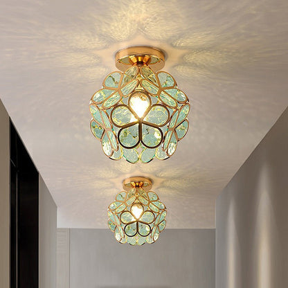 Elegant Floral Pendant Lamp