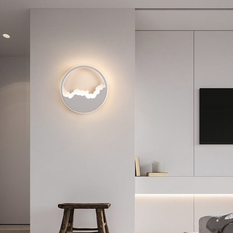 Modern Wave Pattern Wall Lamp