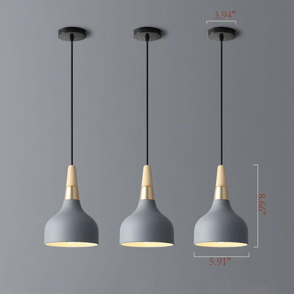Stylish Round Glass Pendant Light