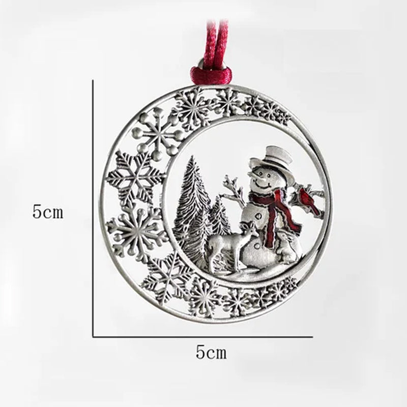 Metallic Christmas Tree Ornament