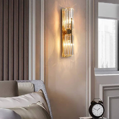 Elegant Sparkle Crystal Wall Lamp