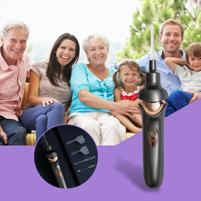 Gentle Ear Cleaner with Soft Silicone Bristles