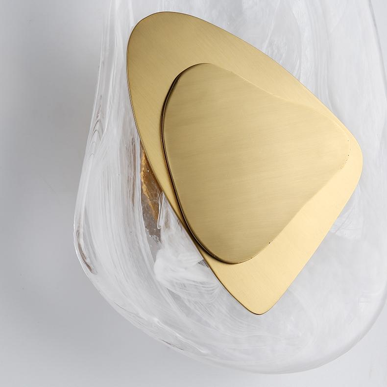 Luxury Glass Modern Wall Lamp