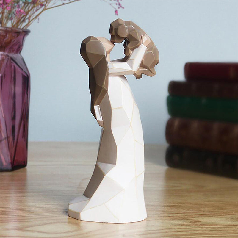 Lovely Dog Friendship Statue Figure