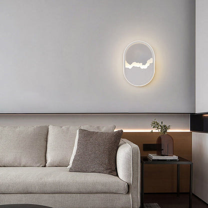 Modern Wave Pattern Wall Lamp