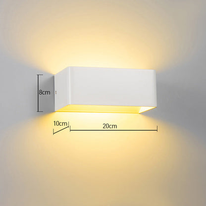 Elegant Square Wall Light for Ambient Home Lighting