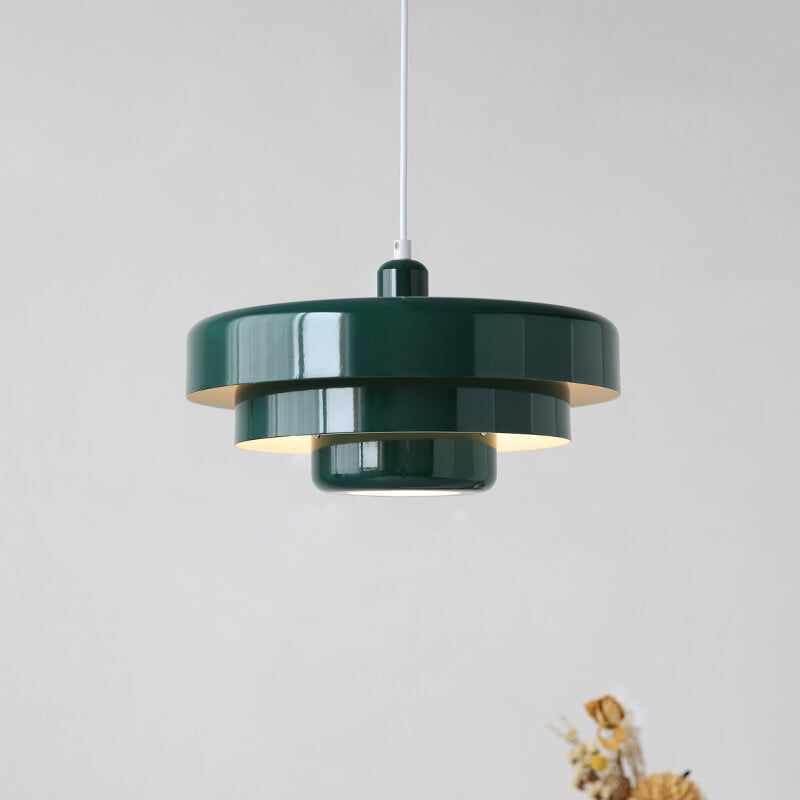 Modern Tiered Hanging Light Fixture