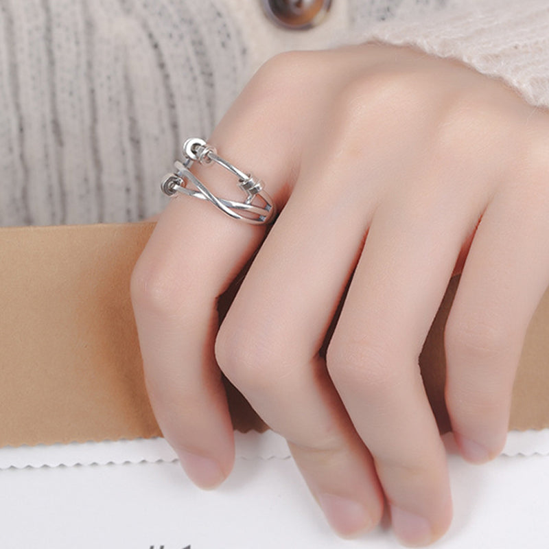 Relaxing Stress Relief Ring Accessory