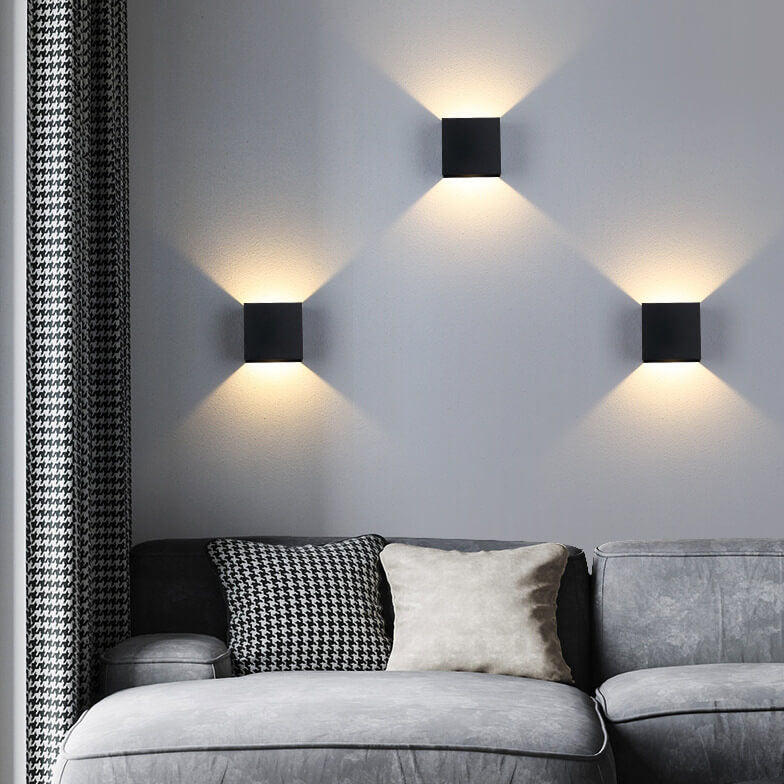 Contemporary Slim LED Wall Light Fixture