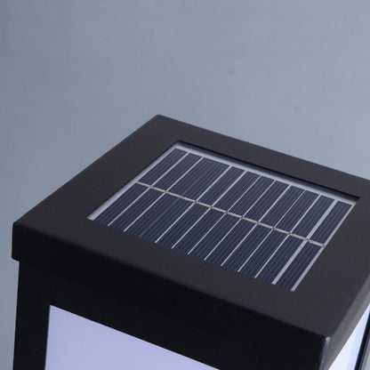 Contemporary Outdoor Solar Powered Garden Light