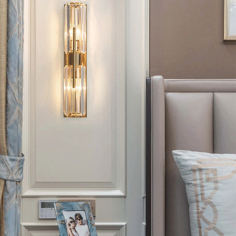 Elegant Sparkle Crystal Wall Lamp