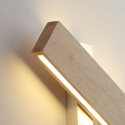 Asian Style LED Wooden Wall Light