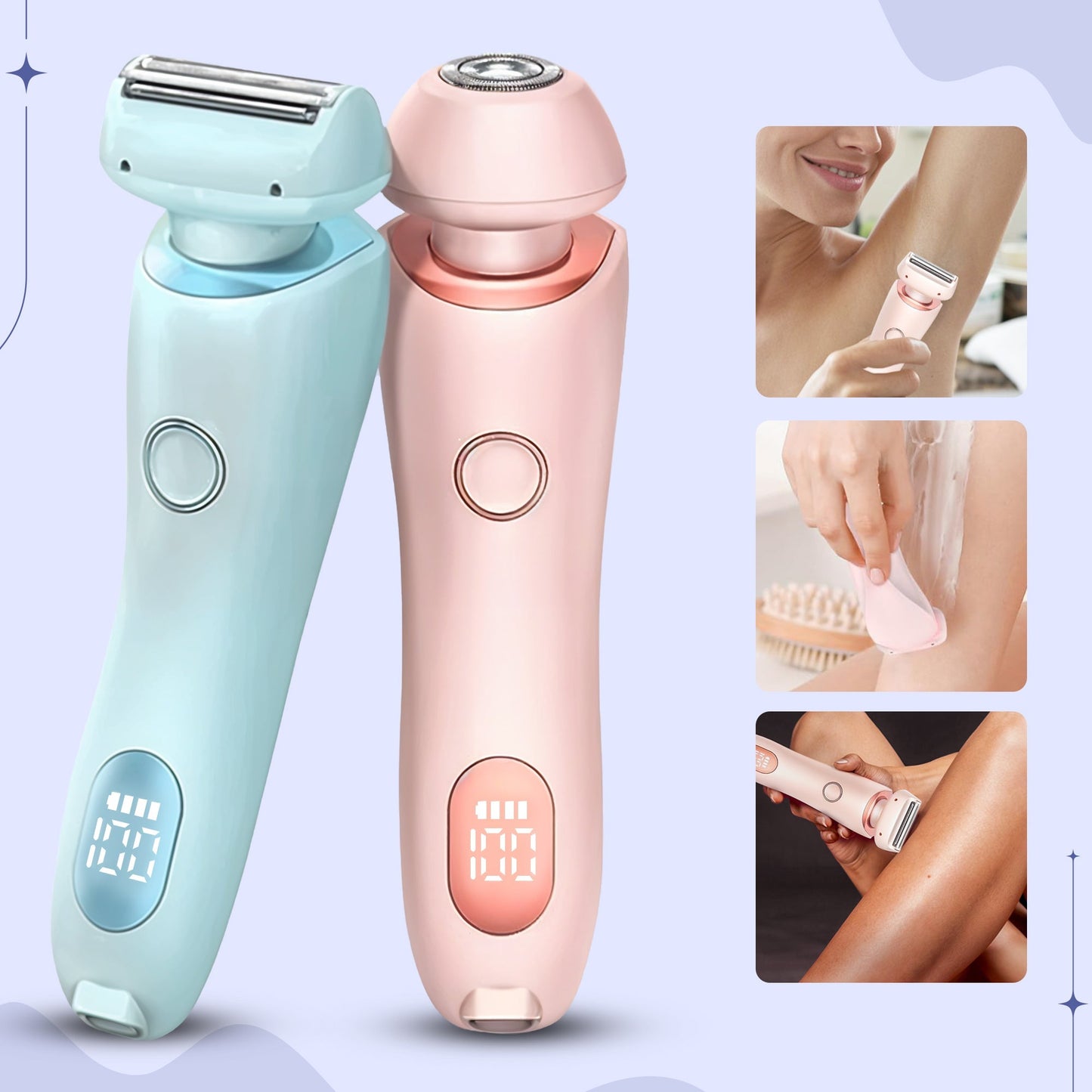 Rechargeable Travel Wet Dry Shaver Razor