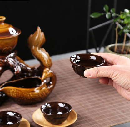 Traditional Japanese Tea Serving Set