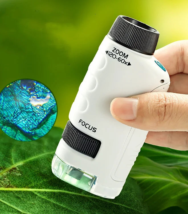 Portable Kids Microscope Kit - Fesara