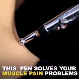 Professional Acupuncture Massage Pen - 5 Interchangeable Heads