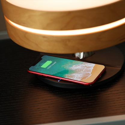 Wireless Charging Desk Lamp with Bluetooth Speaker