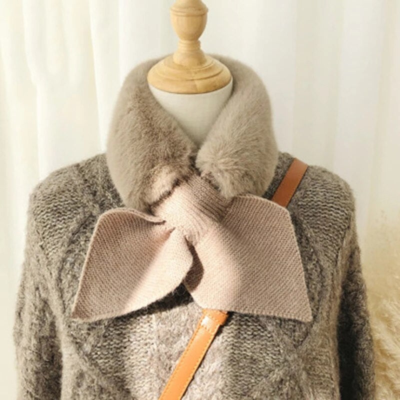 Soft Plush Fuzzy Winter Scarf