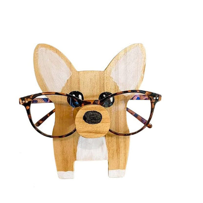 Wooden Animal Glasses Holder - Fesara