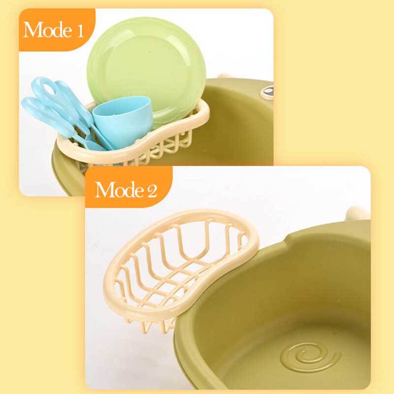 Fun Play Dishwasher Set with Water Spray
