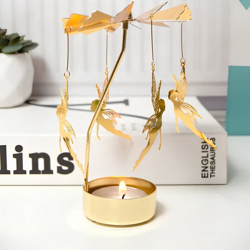 Rotating Candle Display Holder
