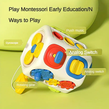 Colorful Baby Learning Cube Toy