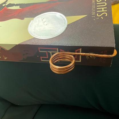 Simple Metal Bookmark Clip for Easy Reading