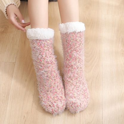 Cozy Non Slip Crew Socks