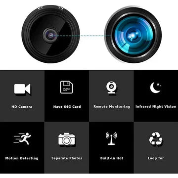 Compact Portable WiFi Security Camera