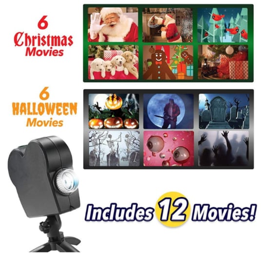 Halloween Hologram Projector Light Show