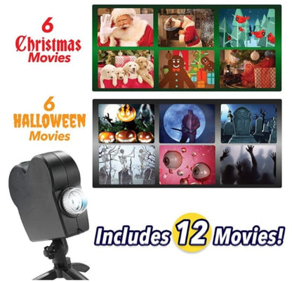 Halloween Hologram Projector Light Show