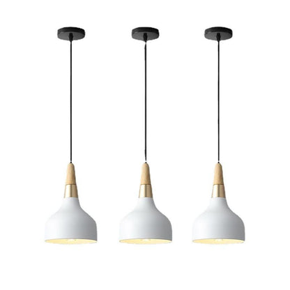 Stylish Round Glass Pendant Light - Fesara
