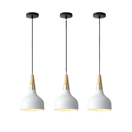 Stylish Round Glass Pendant Light - Fesara