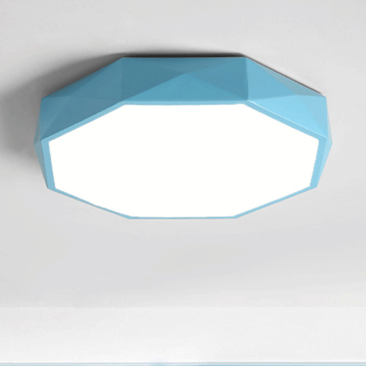 Modern Round LED Ceiling Light Fixture - Fesara