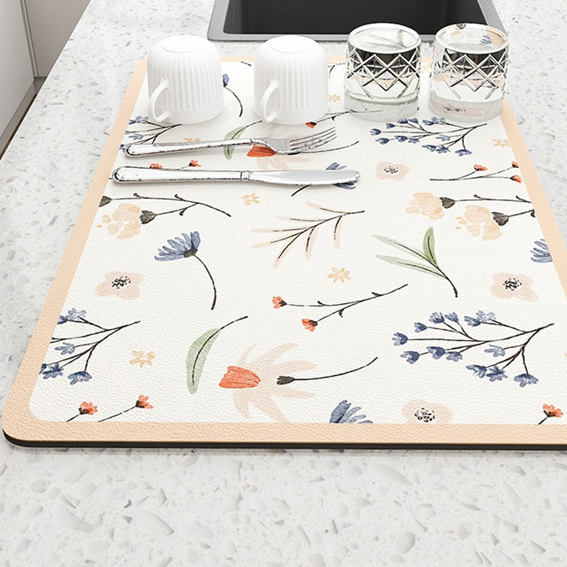 Absorbent Kitchen Counter Drying Mat