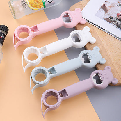 Multifunctional 4-in-1 Bar Bottle Opener