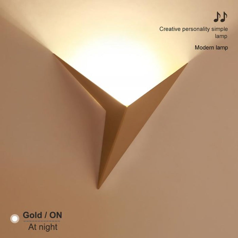 Simple Folded Nordic Wall Light Modern Style