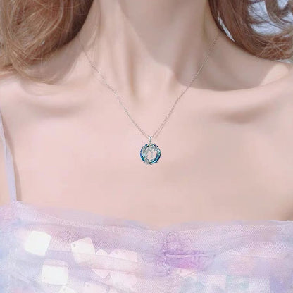 Natural Tree of Life Gemstone Pendant Necklace