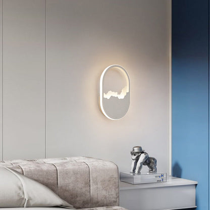 Modern Wave Pattern Wall Lamp