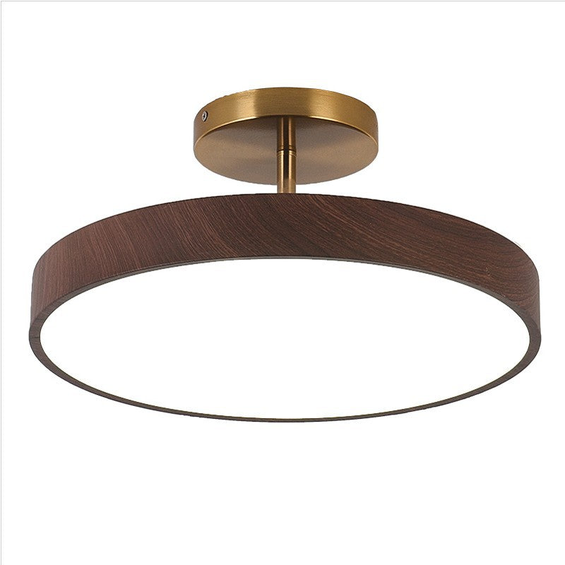 Asian Style Round LED Ceiling Mount Light - Fesara