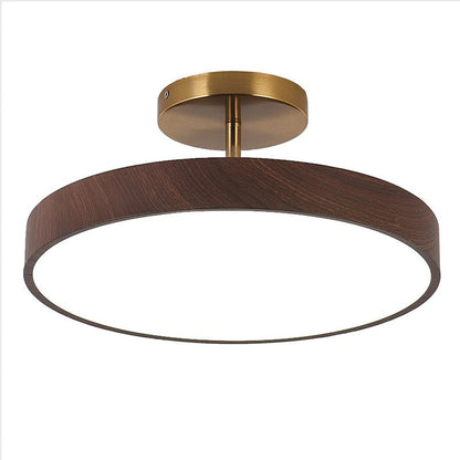 Asian Style Round LED Ceiling Mount Light - Fesara
