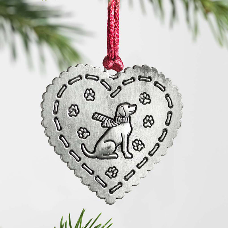Metallic Christmas Tree Ornament