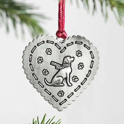 Metallic Christmas Tree Ornament