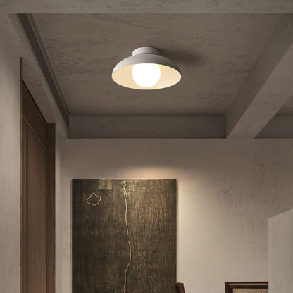 Rustic Metal Glass Pendant Light Fixture