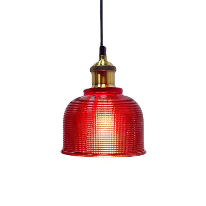 Classic Distressed Glass Pendant Light - Fesara