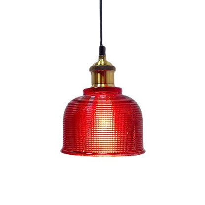 Classic Distressed Glass Pendant Light - Fesara
