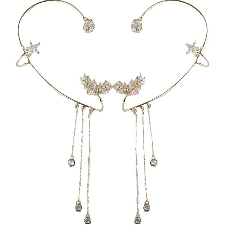 Sparkly Glamorous Star Shine Earrings