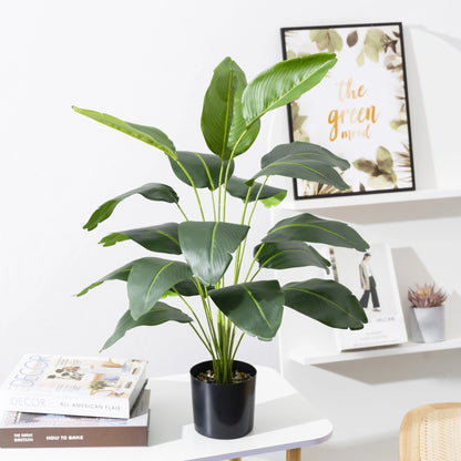 Tropical Artificial Banana Plant Decor