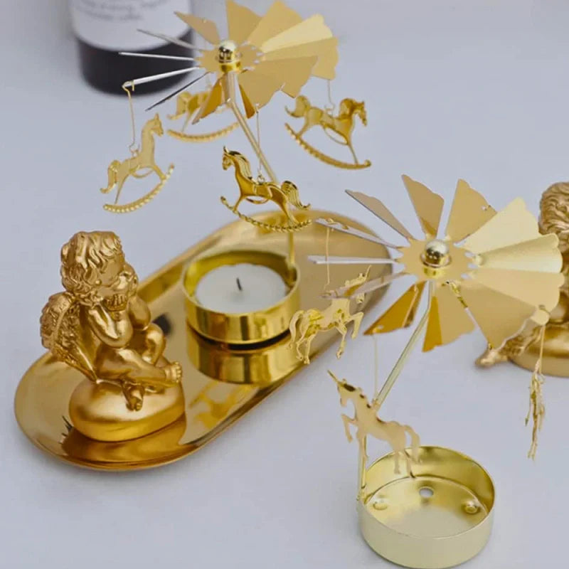 Rotating Candle Display Holder